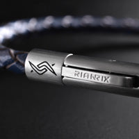 Ben - 4mm Leather Bolo Bracelet (Dark Blue)