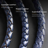 Ben - 4mm Leather Bolo Bracelet (Dark Blue)