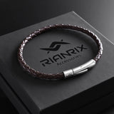 Liam - 4mm Leather Bolo Bracelet (dark brown)