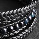 Blueeye — Blue Tiger Eye Multi-Layer Bracelet