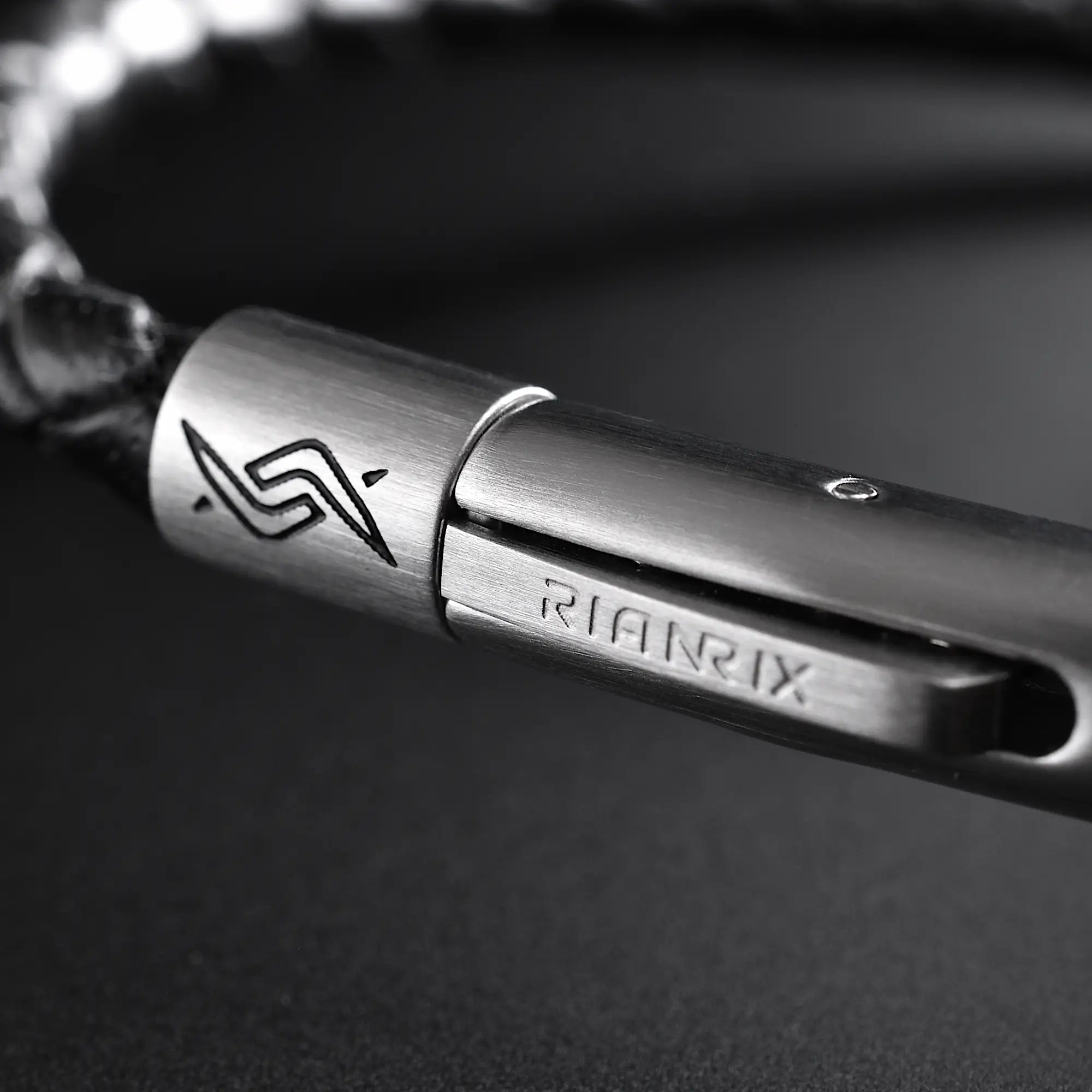 Cole - 4mm Leather Bolo Bracelet (Classic Black)