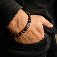 Declan — 8mm Tiger Eye Stone