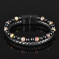 The Drakar Set – Men’s Bracelet Bundle (Triple Leather)