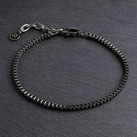 Forrest × Flint - Twisted Rope & Gunmetal Bracelet Stack