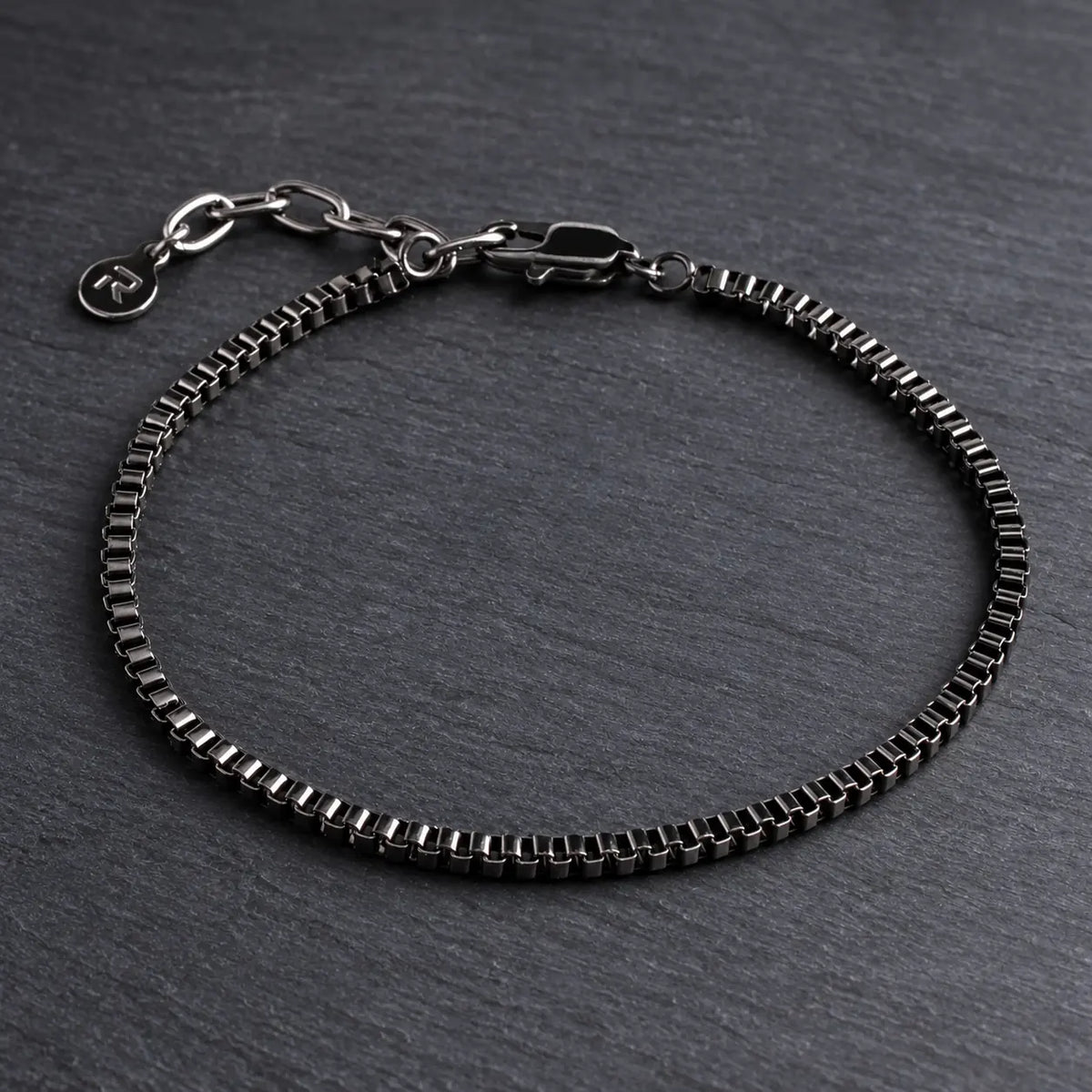Forrest × Flint - Twisted Rope & Gunmetal Bracelet Stack