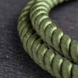 Forrest × Flint - Twisted Rope & Gunmetal Bracelet Stack