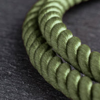 Forrest × Flint - Twisted Rope & Gunmetal Bracelet Stack