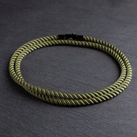 Forrest × Flint - Twisted Rope & Gunmetal Bracelet Stack