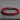 Mars - 4mm doube-layer Milan rope bracelet in wine red