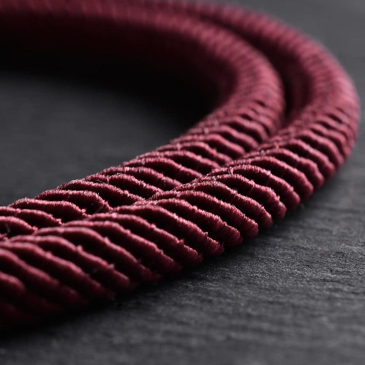 Milan Rope System Mars - 4mm Double-layer Milan rope bracelet in wine red | Rianrix ...