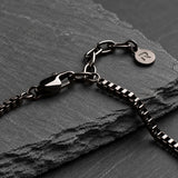 Orion & Flint – Leather & Steel Bracelet Stack