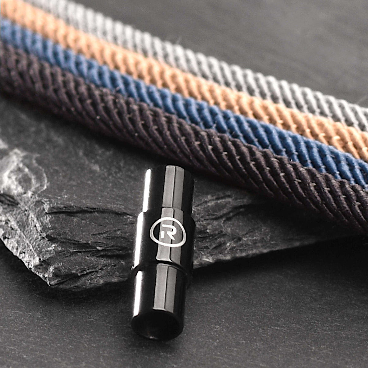 Ash Rope Ash - 4mm Double-layer Milan rope bracelet in grey | Rianrix – Rianrix ...