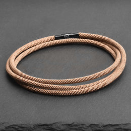 Talon - 3mm triple-layer Milan rope bracelet in khaki