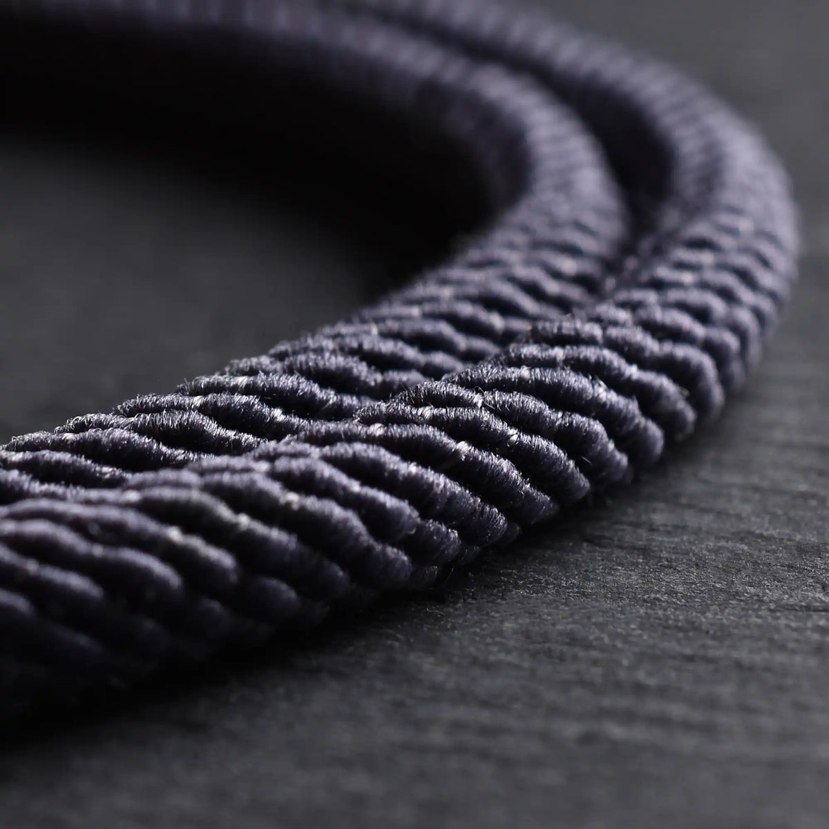 Milan Rope System Titan - 4mm Double-layer Milan rope bracelet in black-grey | Rianrix ...